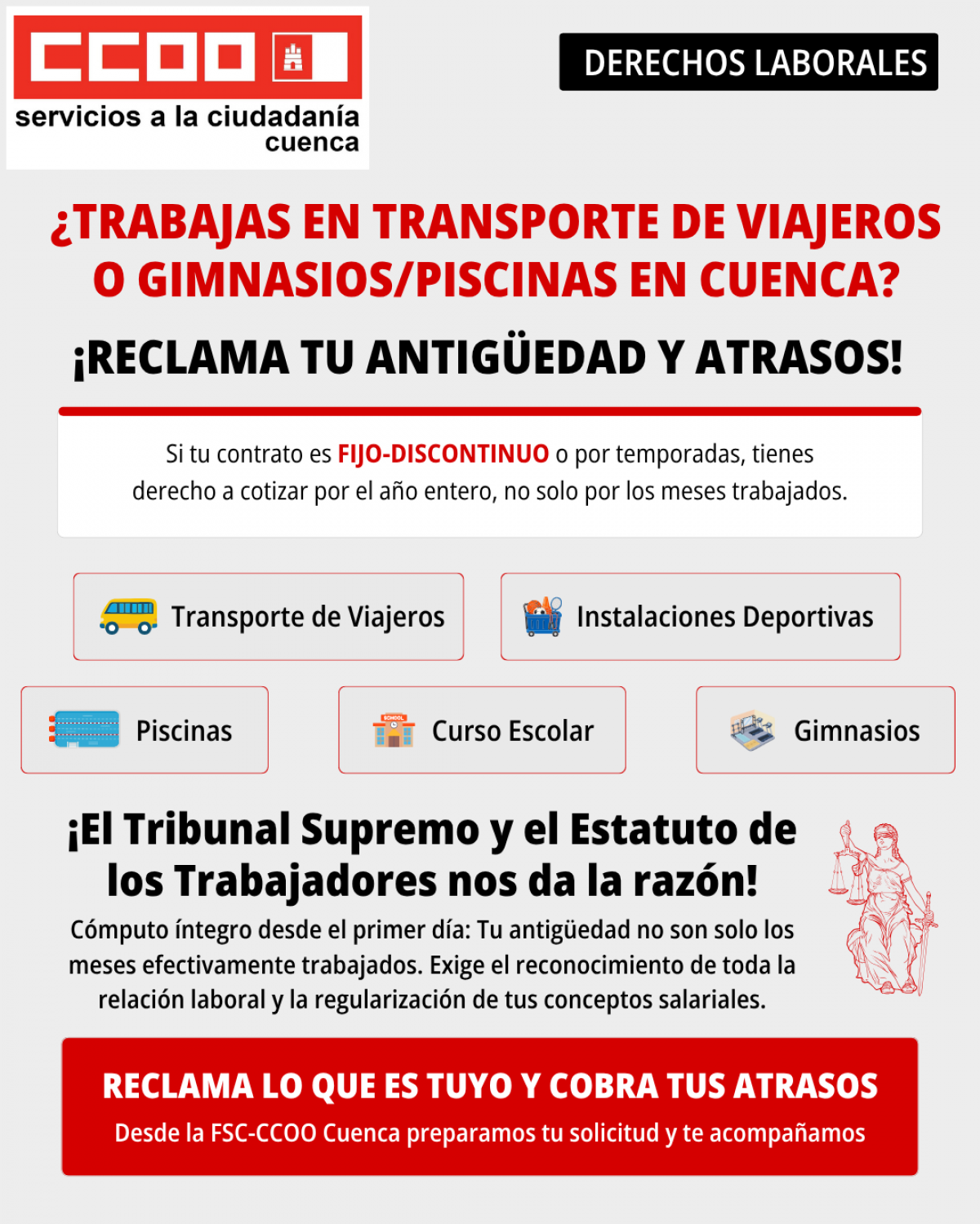 Campaña Fijos Discontinuos en Empresas Privadas