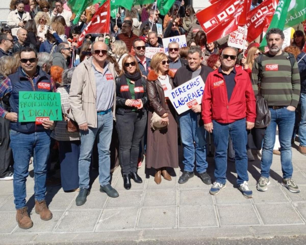 CONCENTRACIÓN CCOO EN ADMINISTRACIONES PÚBLICAS 26032026