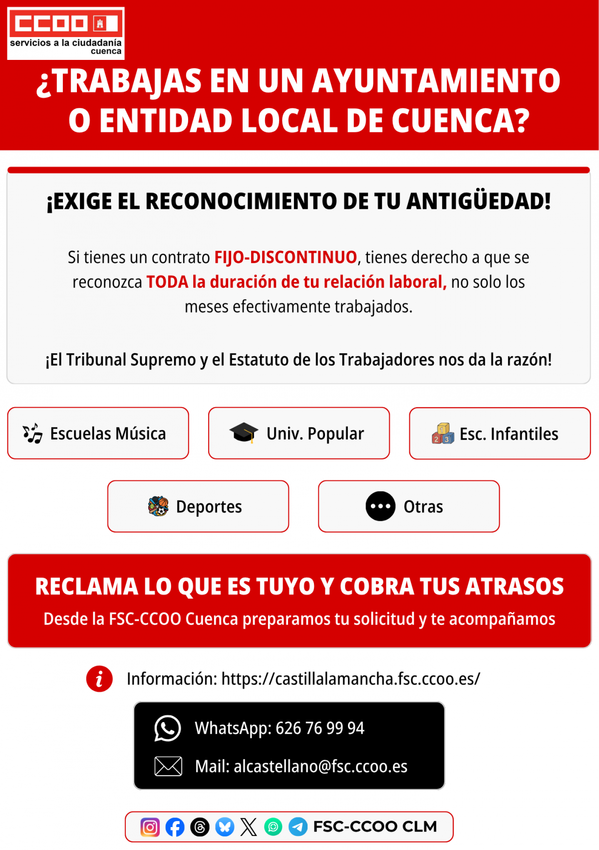 Campaña fijo-discontinuo Cuenca