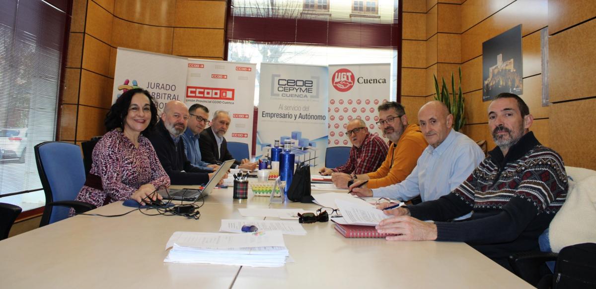 Constitución mesa Convenio de Mercancías