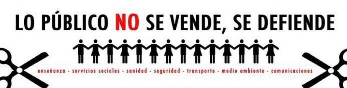 Lo pblico no se vende